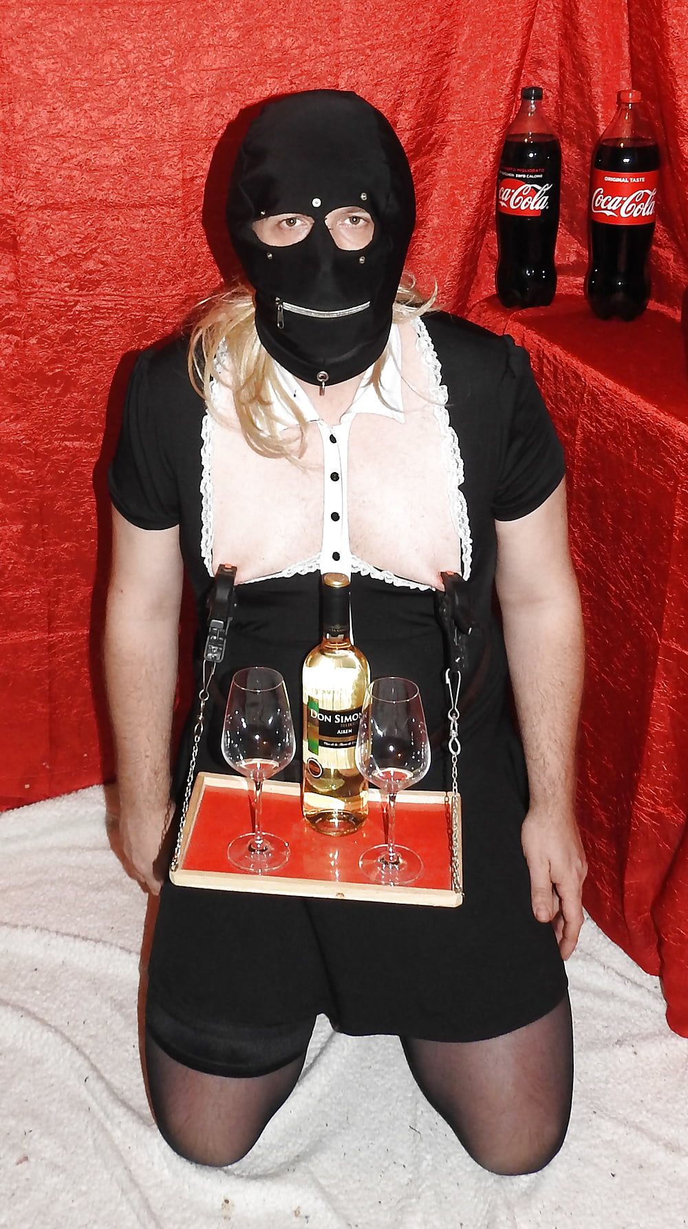 SissyMaid Serve Wine #9