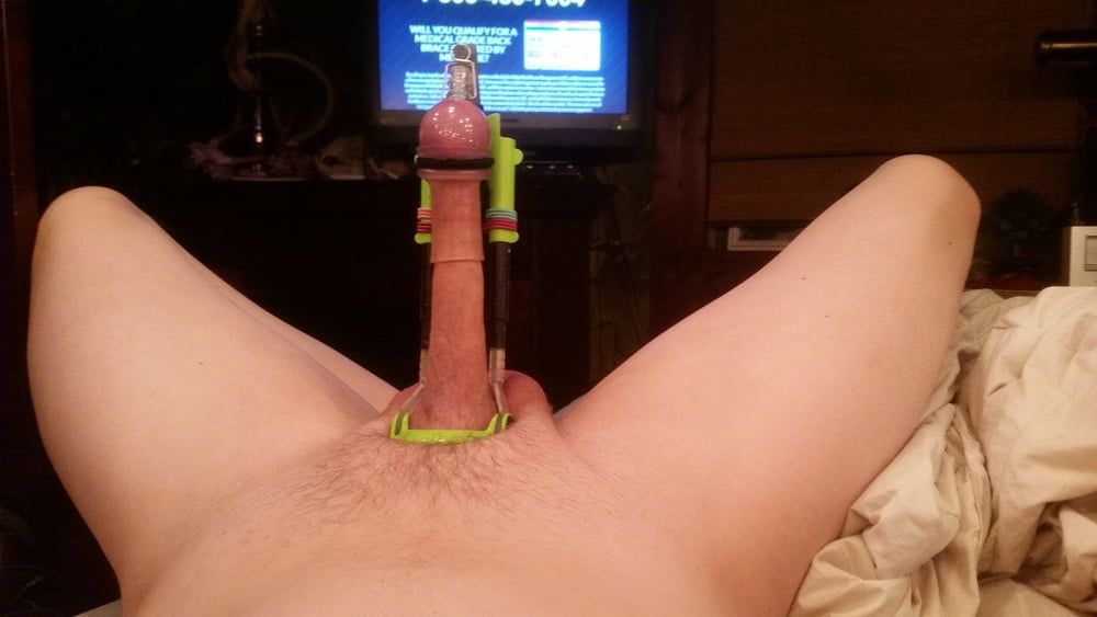 stretching my cock #11