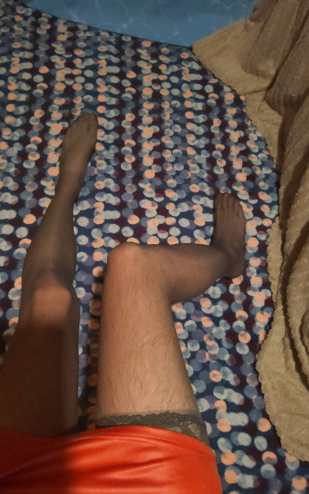 Teasing in My Black Stocking #5