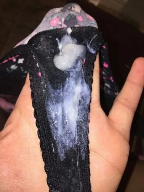 Cum in panties  #2