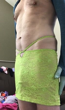 My lil bulge in some skirts