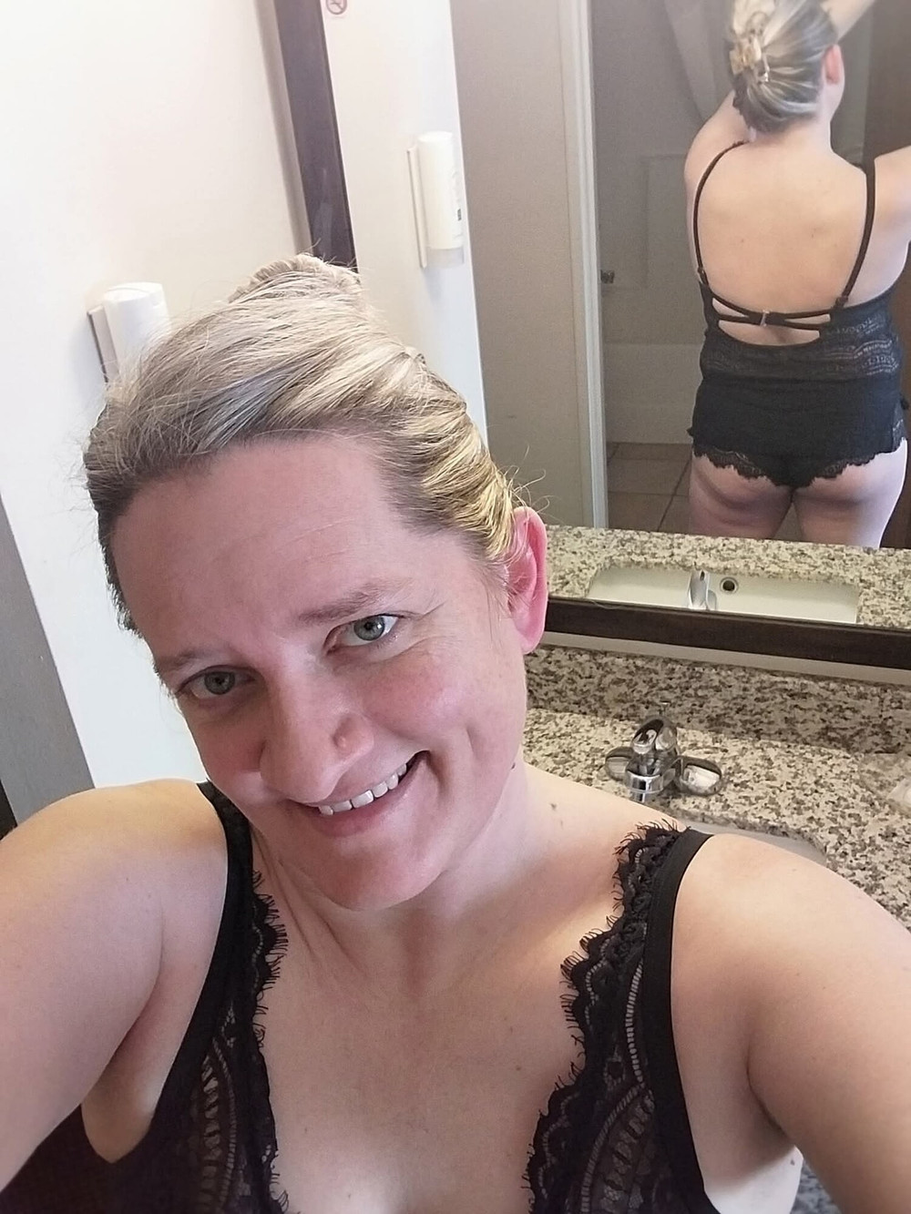 Sexy black swimming suit #2