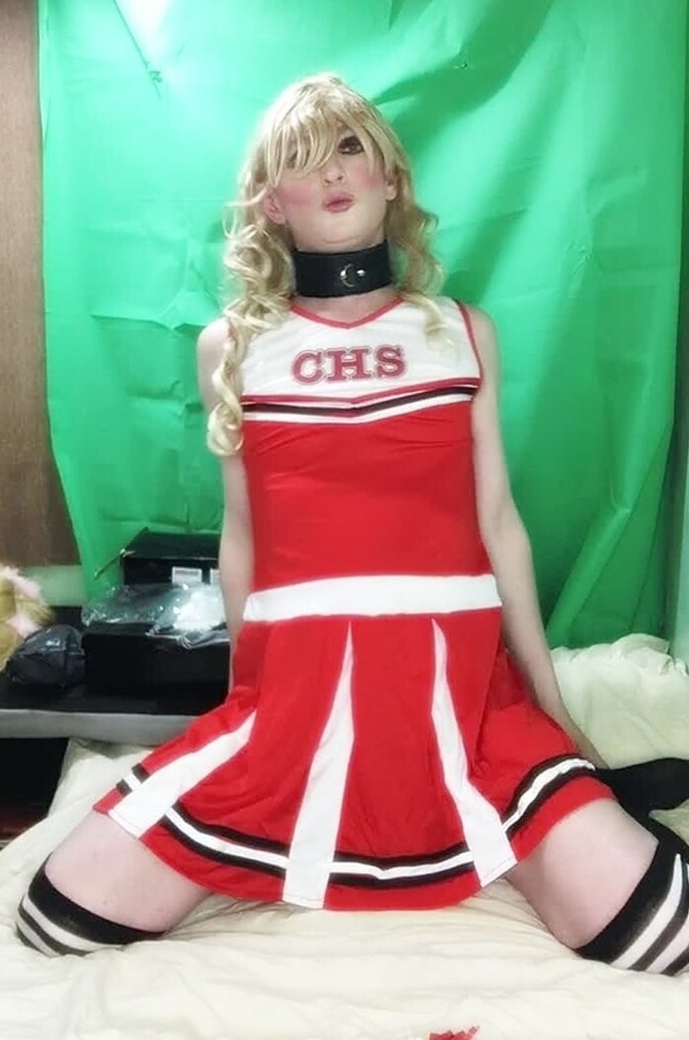 Sissy Crossdresser Cheerleader #28