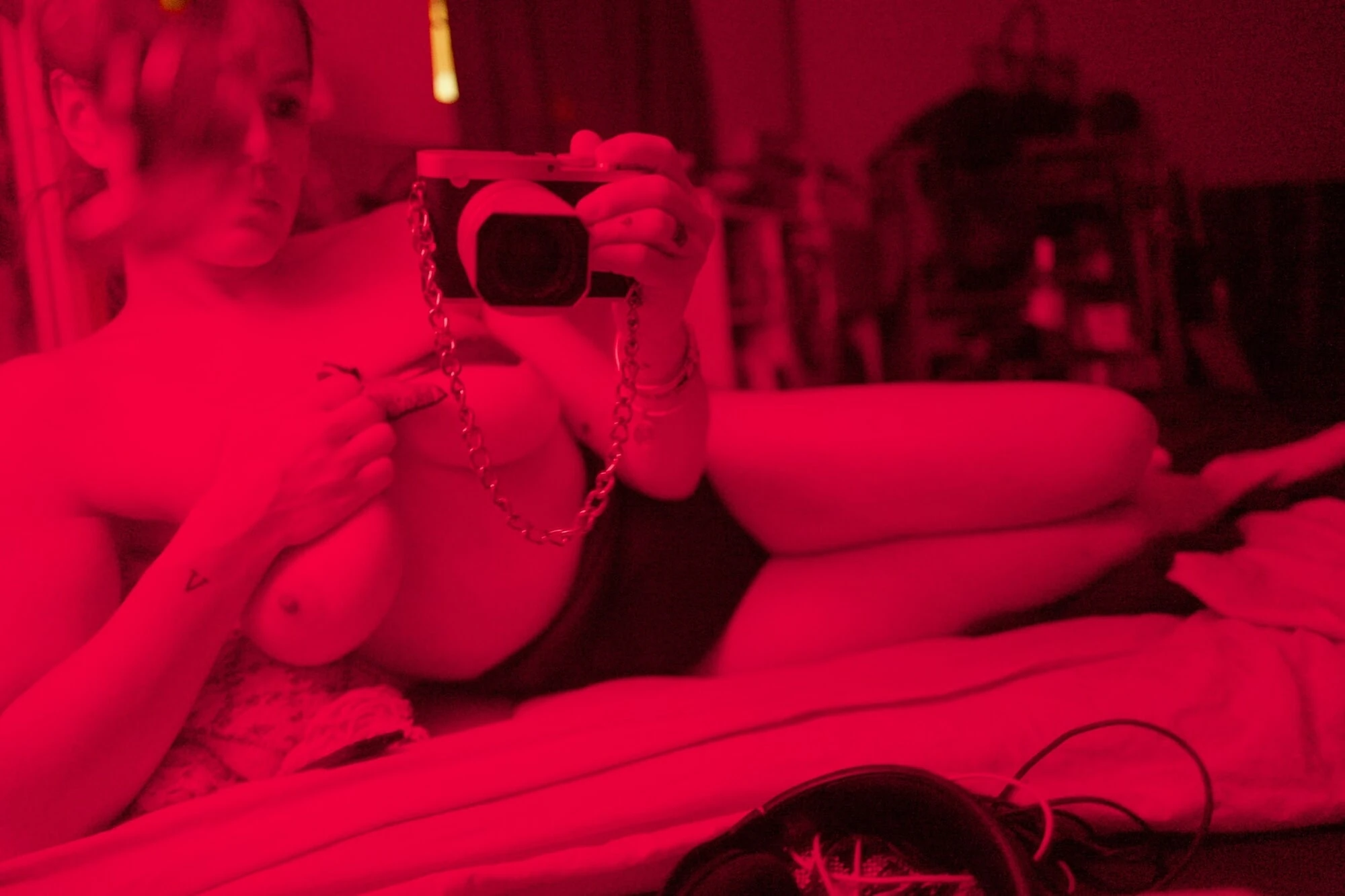 Waiting for him. Red room tits #38
