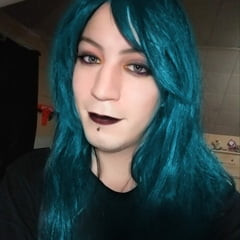 Cute Gothic Emo Sissy