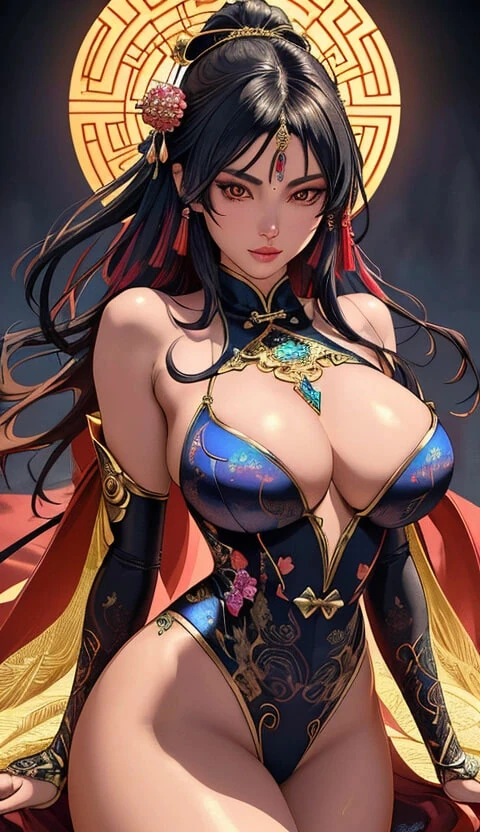 chinese temple (Ai models) #2