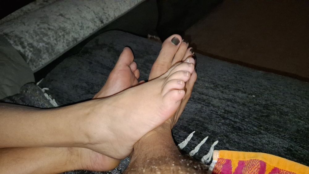 Playing footsie #41