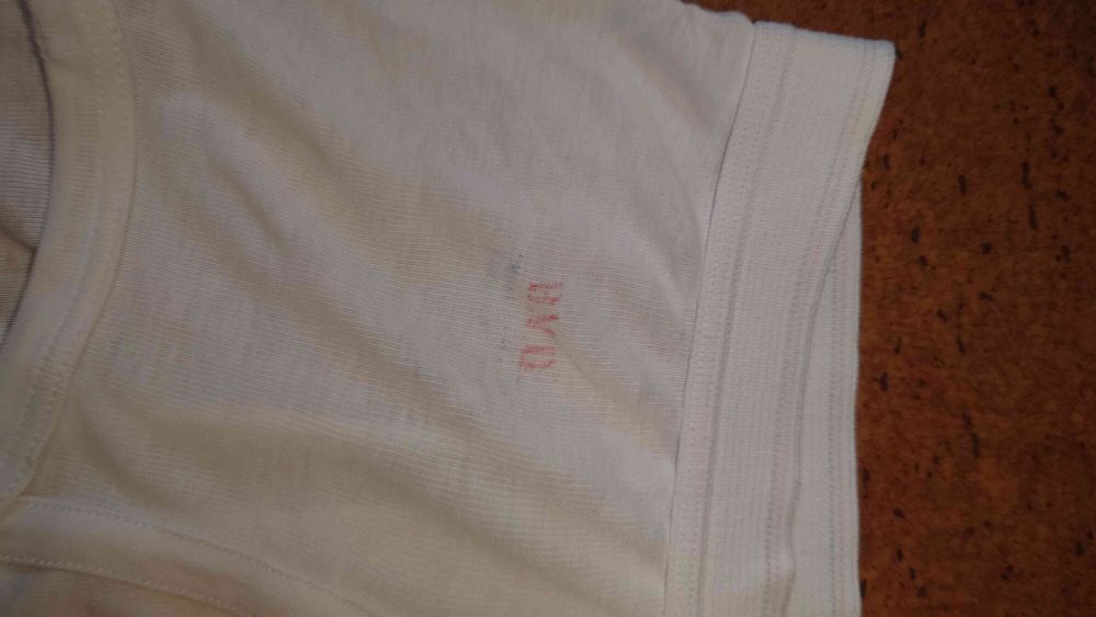 Worn out white BVD briefs #10