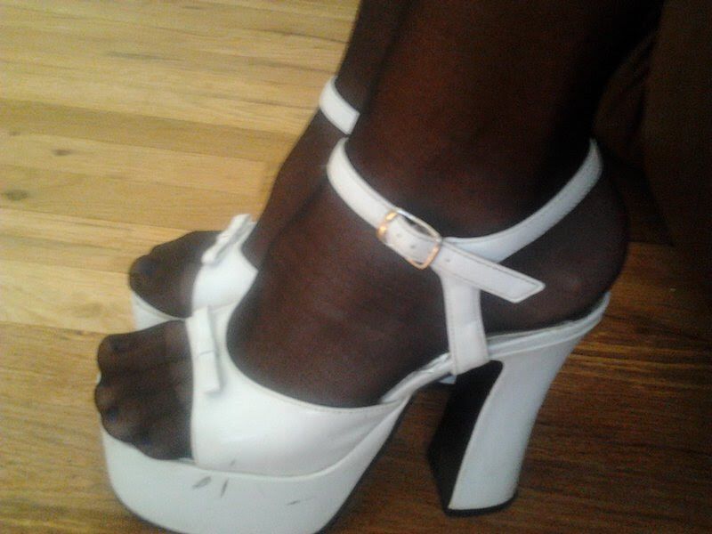 Erica heels, feet & nylons  #31