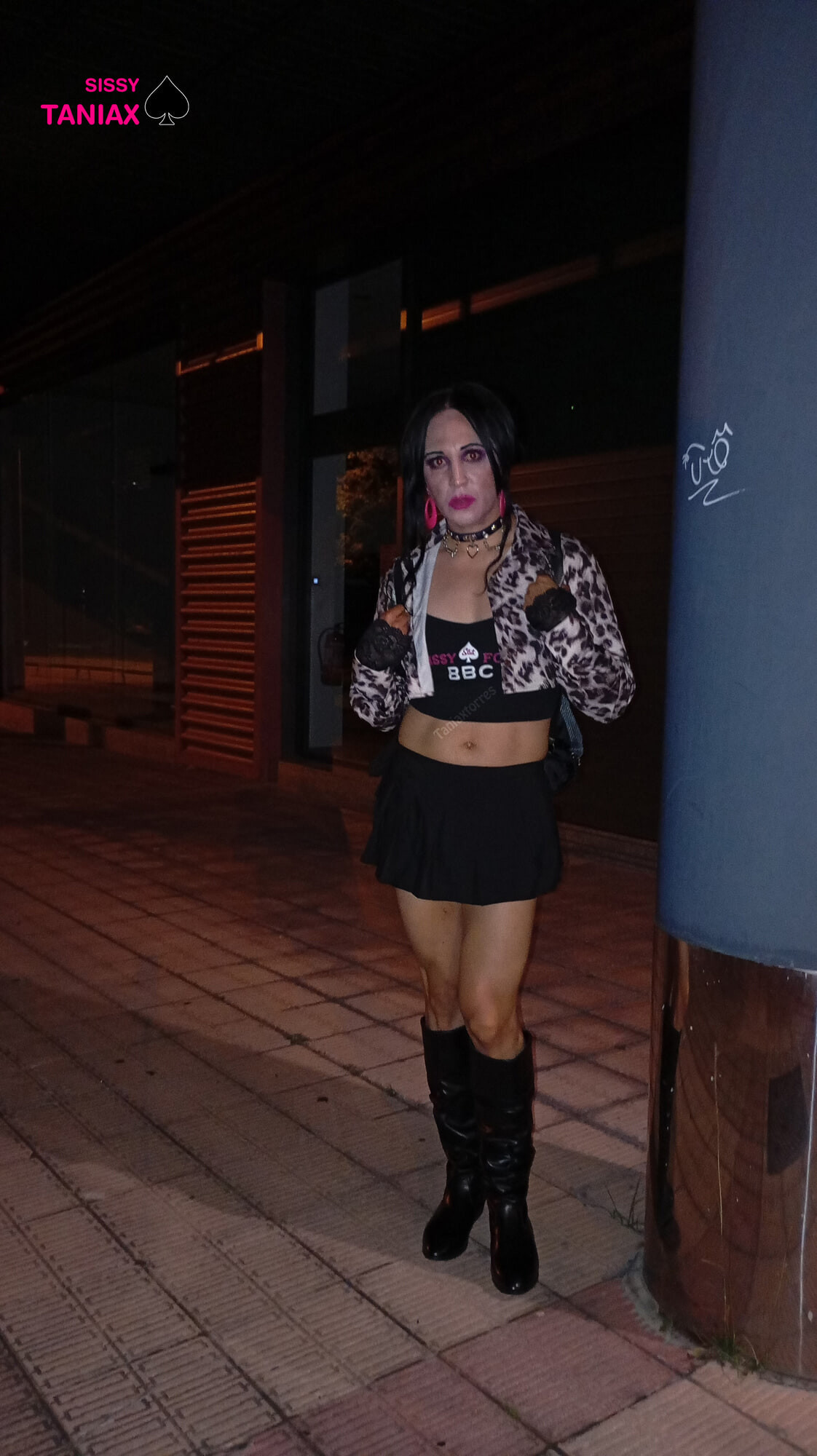 Agosto 2025-Taniax with bbc outfit in the streets #30