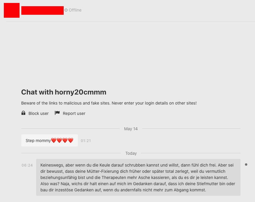 Geistige Nutten - Best of xhamster messages... 13