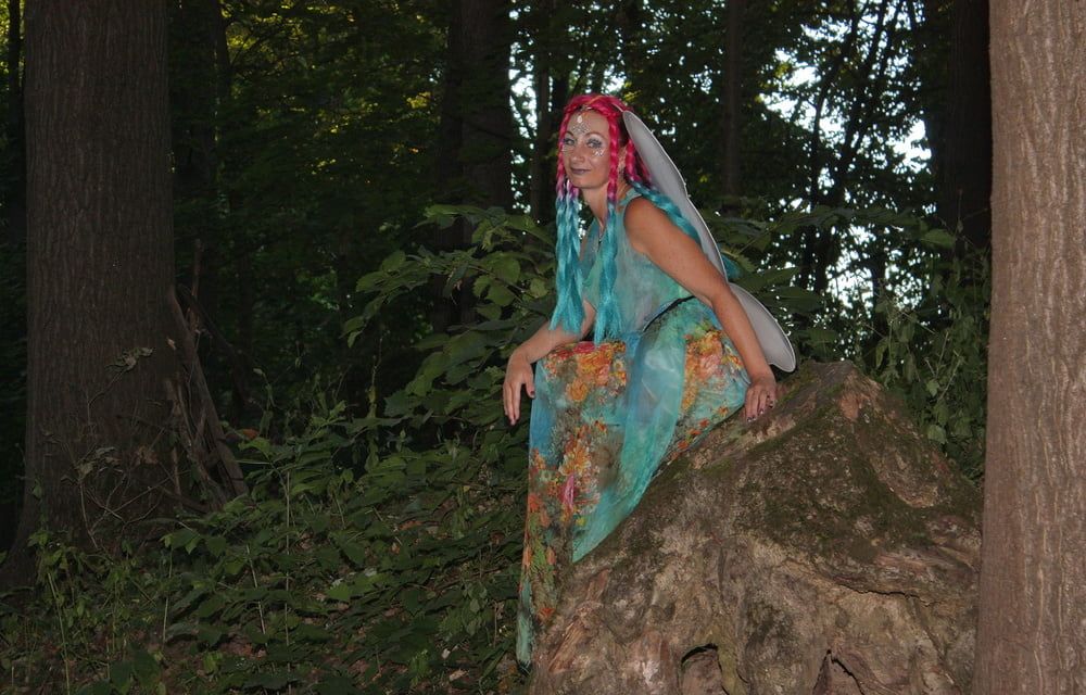 Fairy near the tree #14