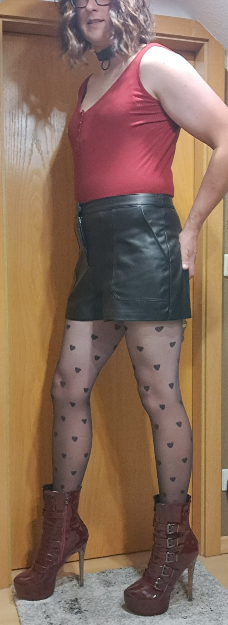 Leather Skirts #23