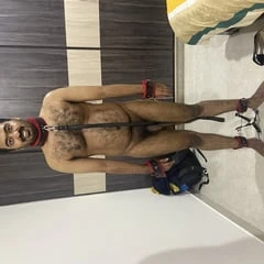 Male slave dog for women. 