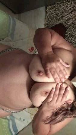 Showing And Touching My Bbw Girl Figure 16