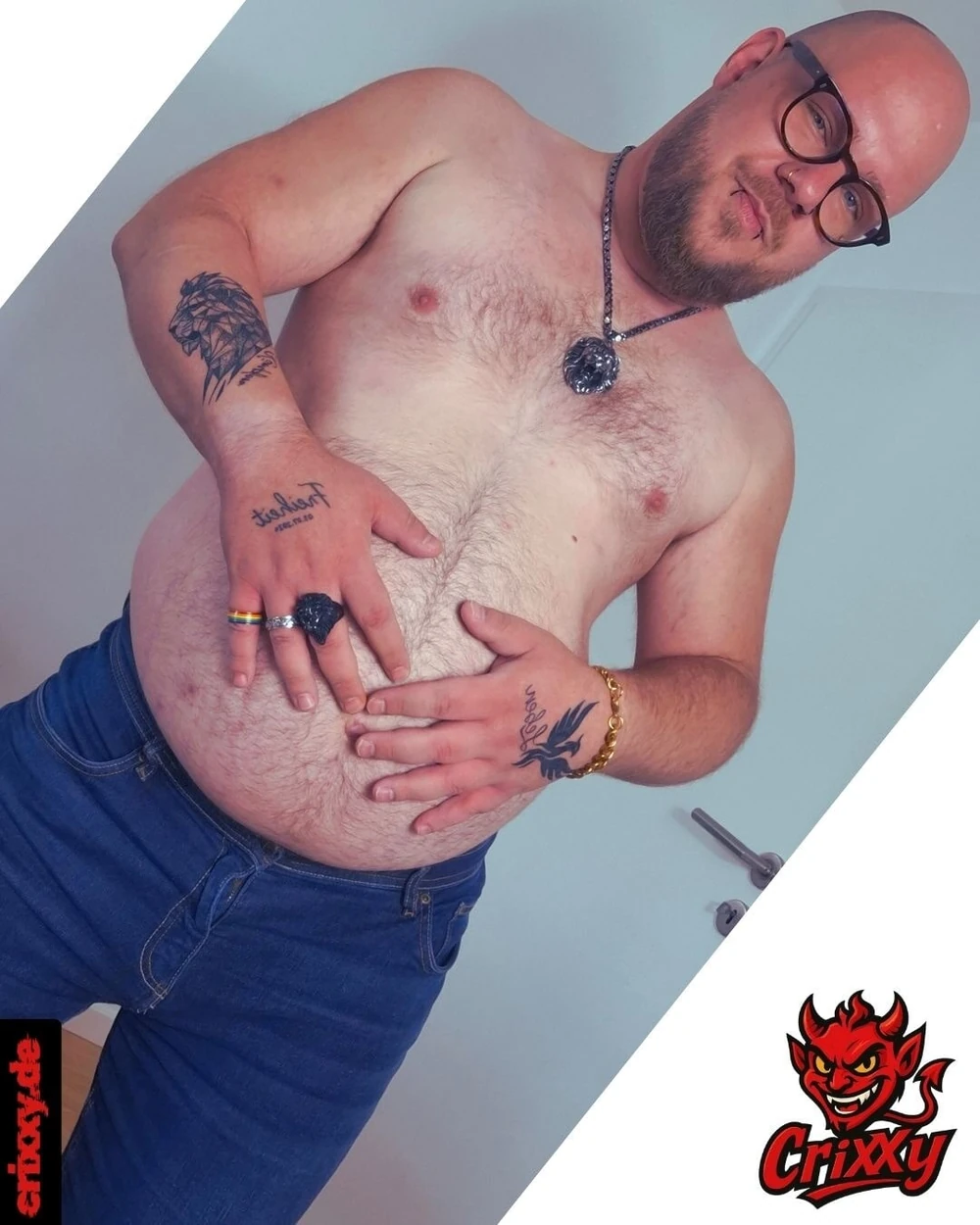 7 piercings, 3 tattoos – hairy, raw & horny exposed #3