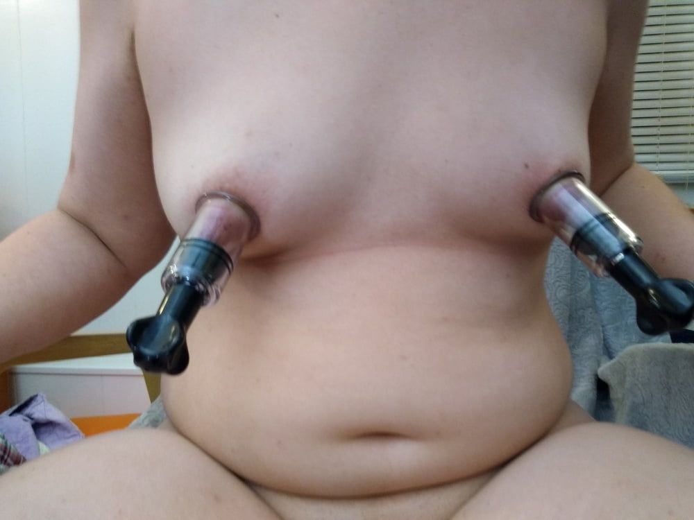 Small Tits Big Nipples Vacuum Pumping  #12