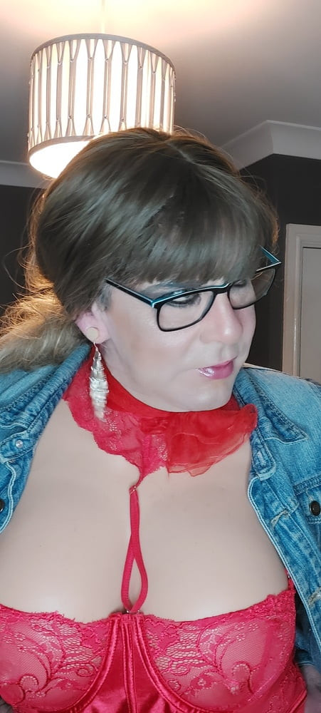 crossdressing juniper beri showing her charms #19