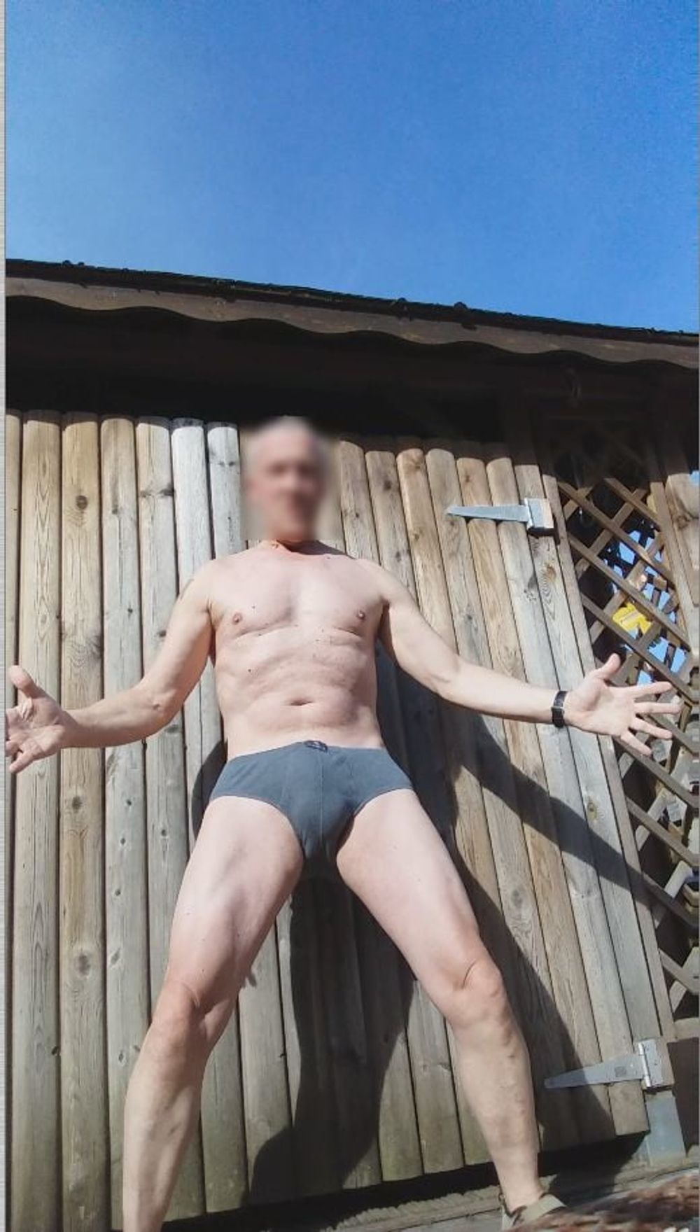 public outdoor brief jerking #60