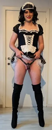 your sissy maid next door         