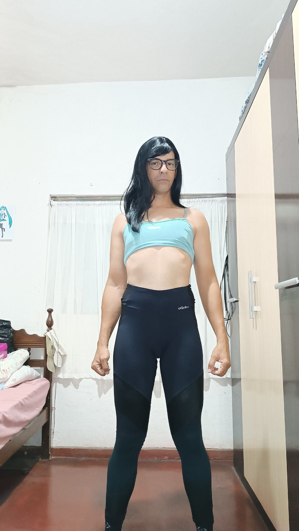 Sakura Nakamura Skinner Legging Gym  #38