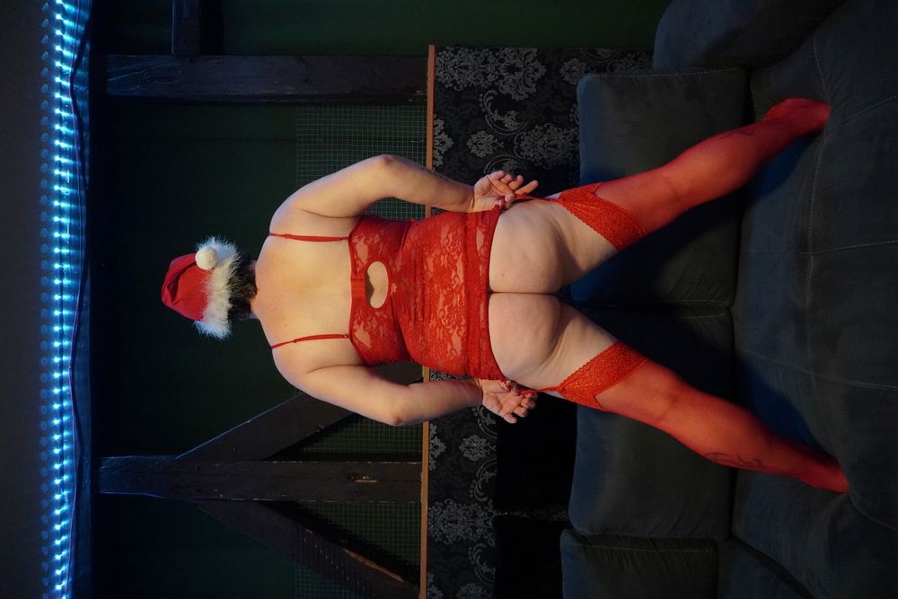 Schnatti the horny bitch wants to seduce us for Christmas #7