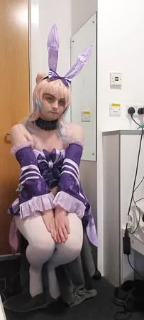 sissy aimees first time cosplaying         