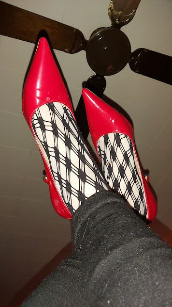 J's Sexy Red Heels  #12