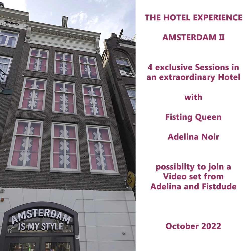 The Hotel Experience -AMSTERDAM - End of October