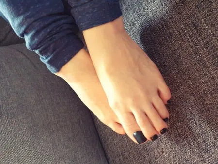 feet and heels of my wife           