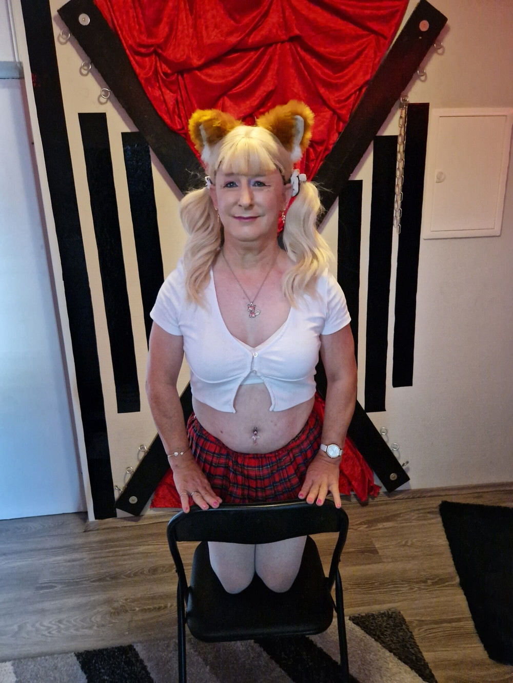 Angelika as a schoolgirl #5