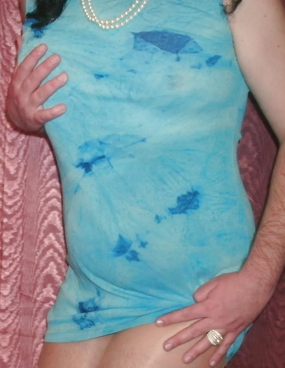 Sissy Boy Lovelaska - Blue dress