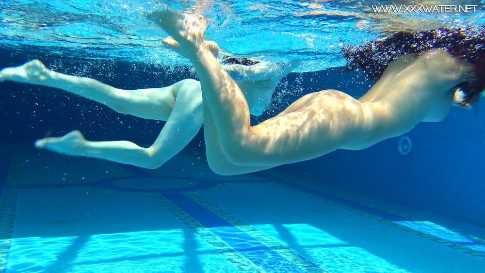  Sheril and Diana Rius Underwater Swimming Pool Erotics #15