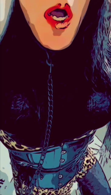 Slut in Sheer Black Silk #10