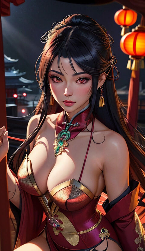 chinese temple (Ai models) #24