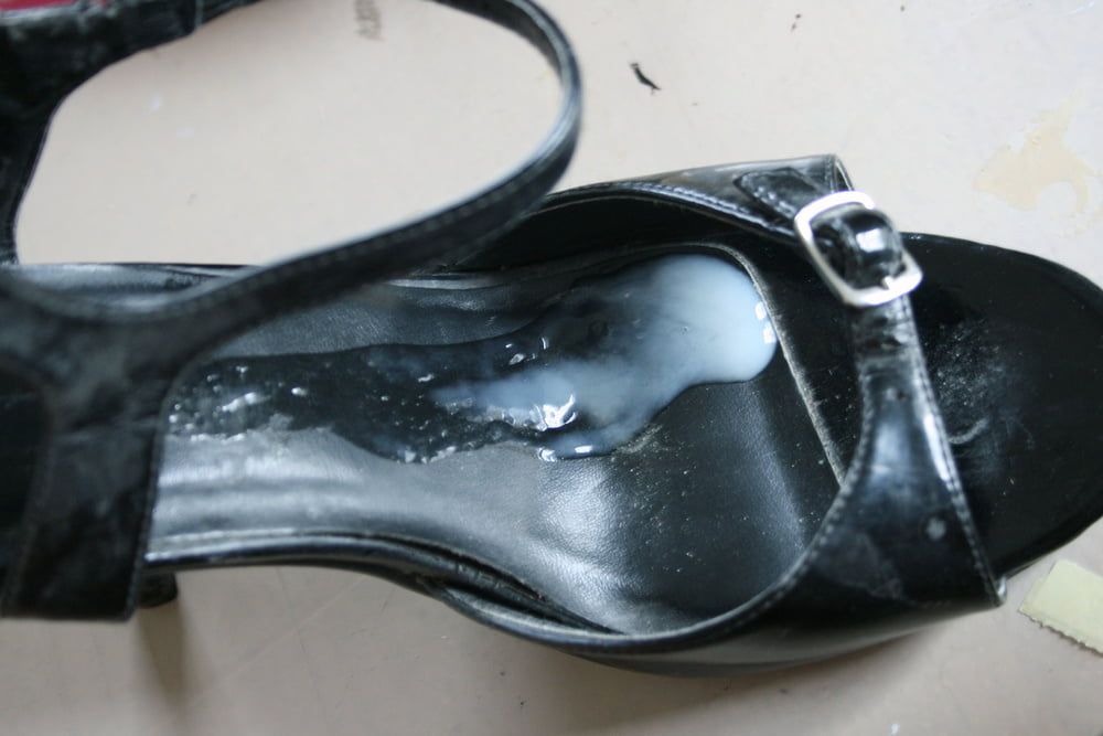 High heel cum shot #32