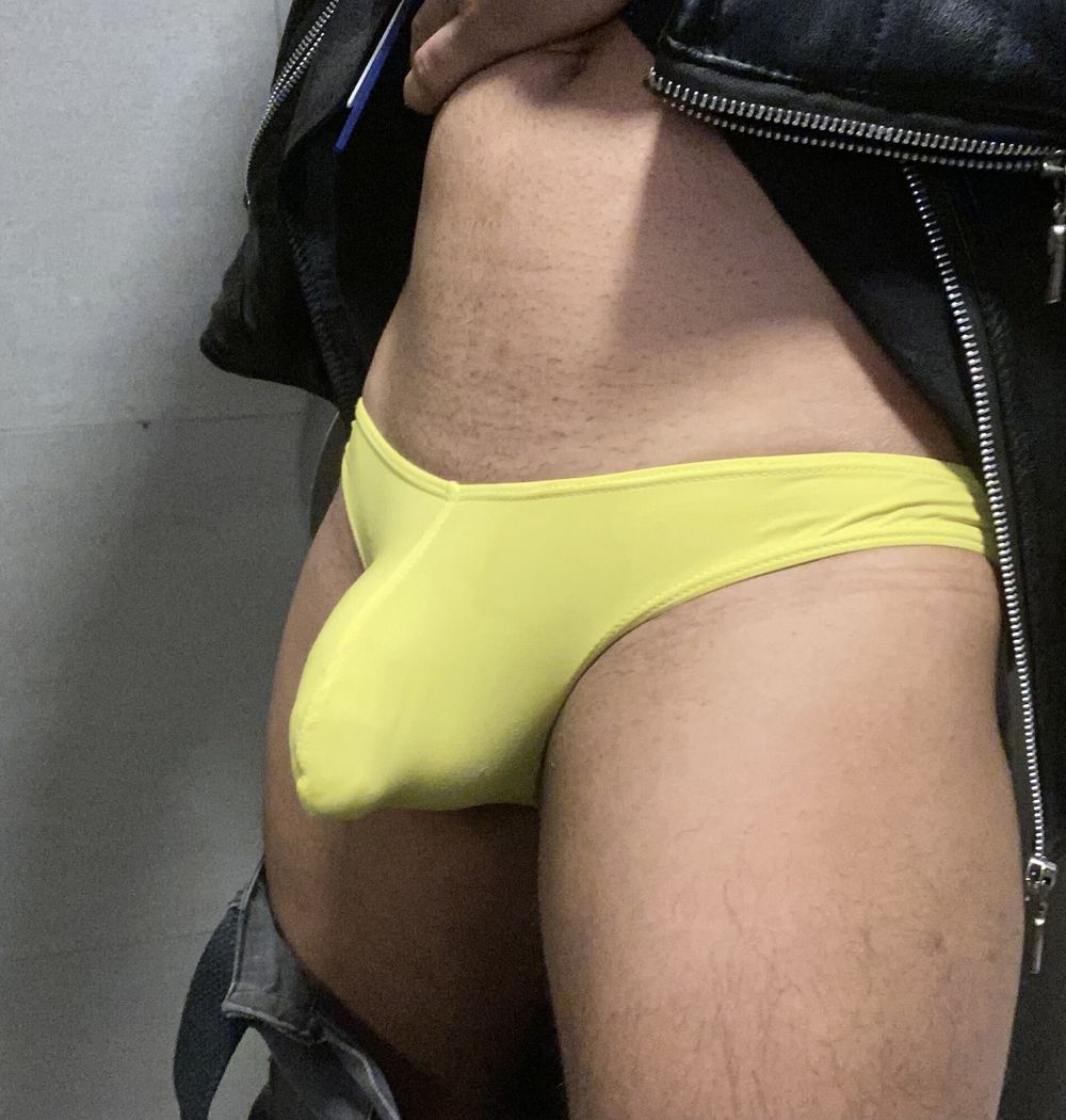 Yellow thong  #11