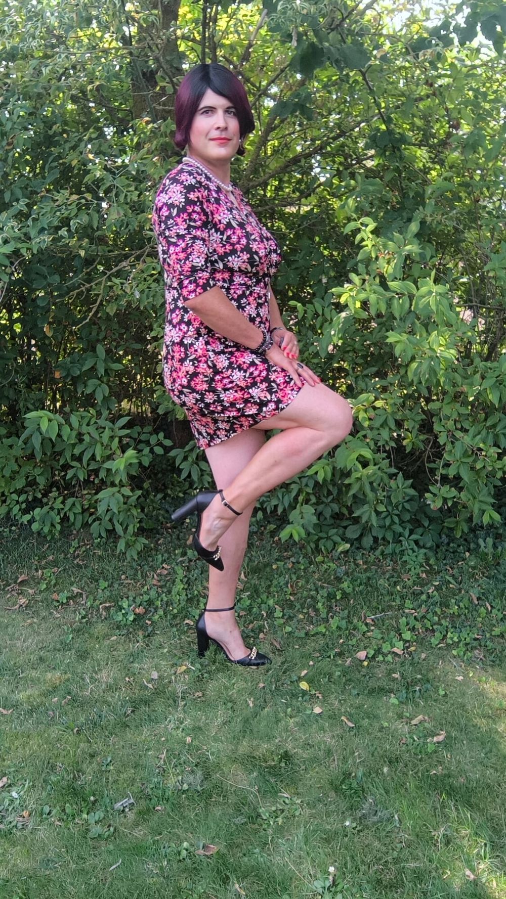 Flowered dress #46