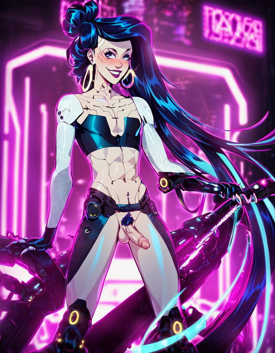 01_Cyberpunk Fashion Femboy (art) #13