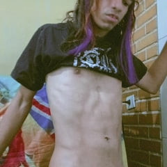Novinho brasileiro sedutor gay pelado de calcinha sexy