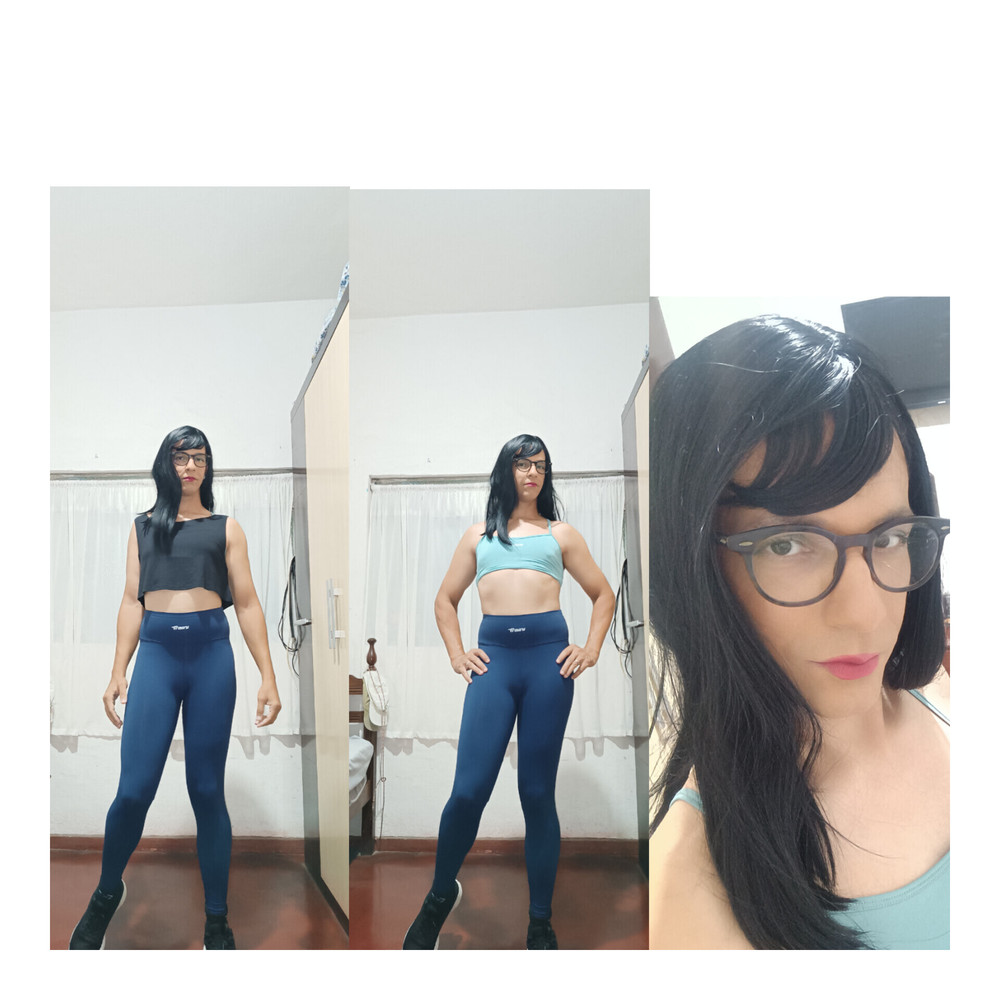 Sakura Nakamura Cute Legging Gym  #55