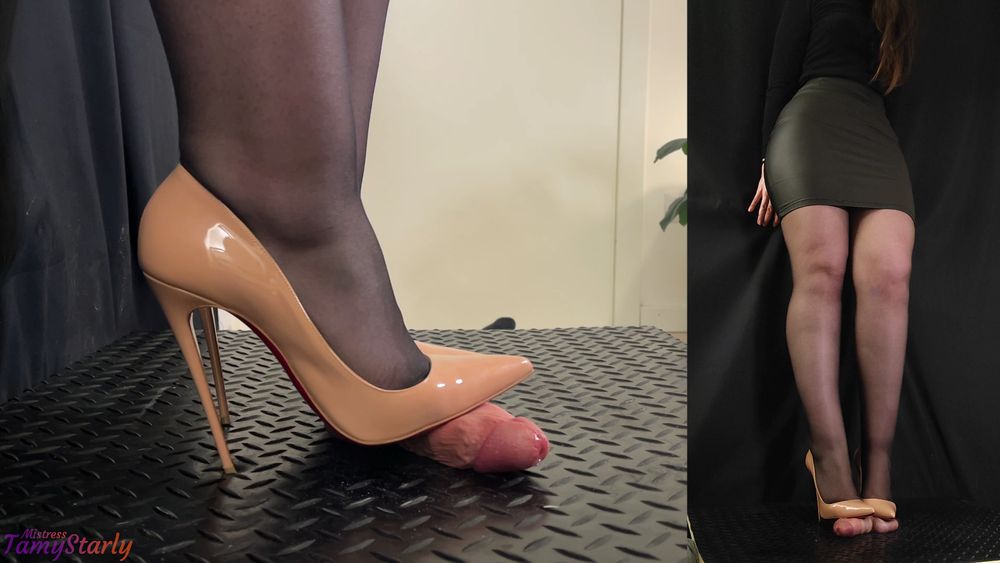 The Office Stiletto Deal - Bootjob, Ballbusting, Louboutin