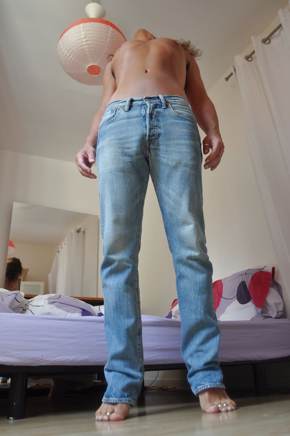 Tygra strips her jeans on july 2015 #4