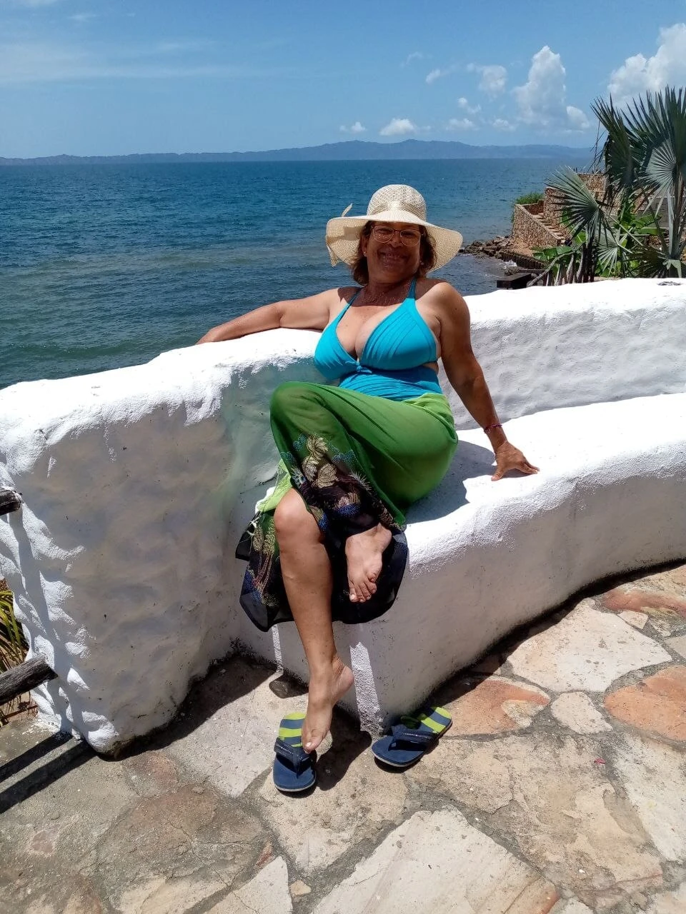 Visiting the beach