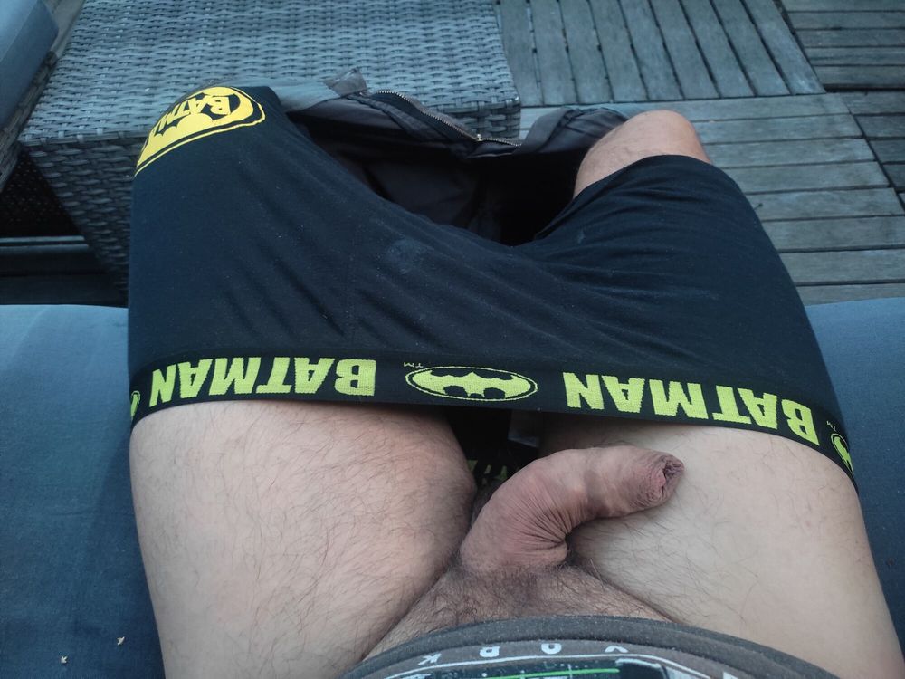 I lower my batman shorts #8