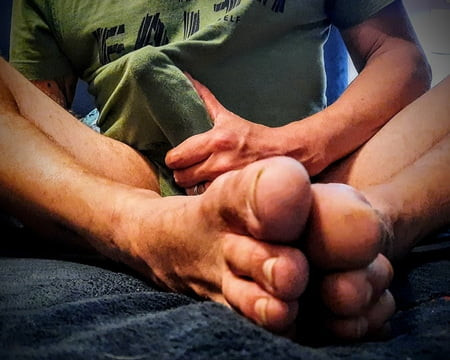 My Feets and cock