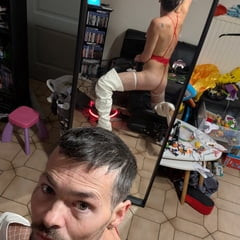 Lady boy seksi donje rublje 