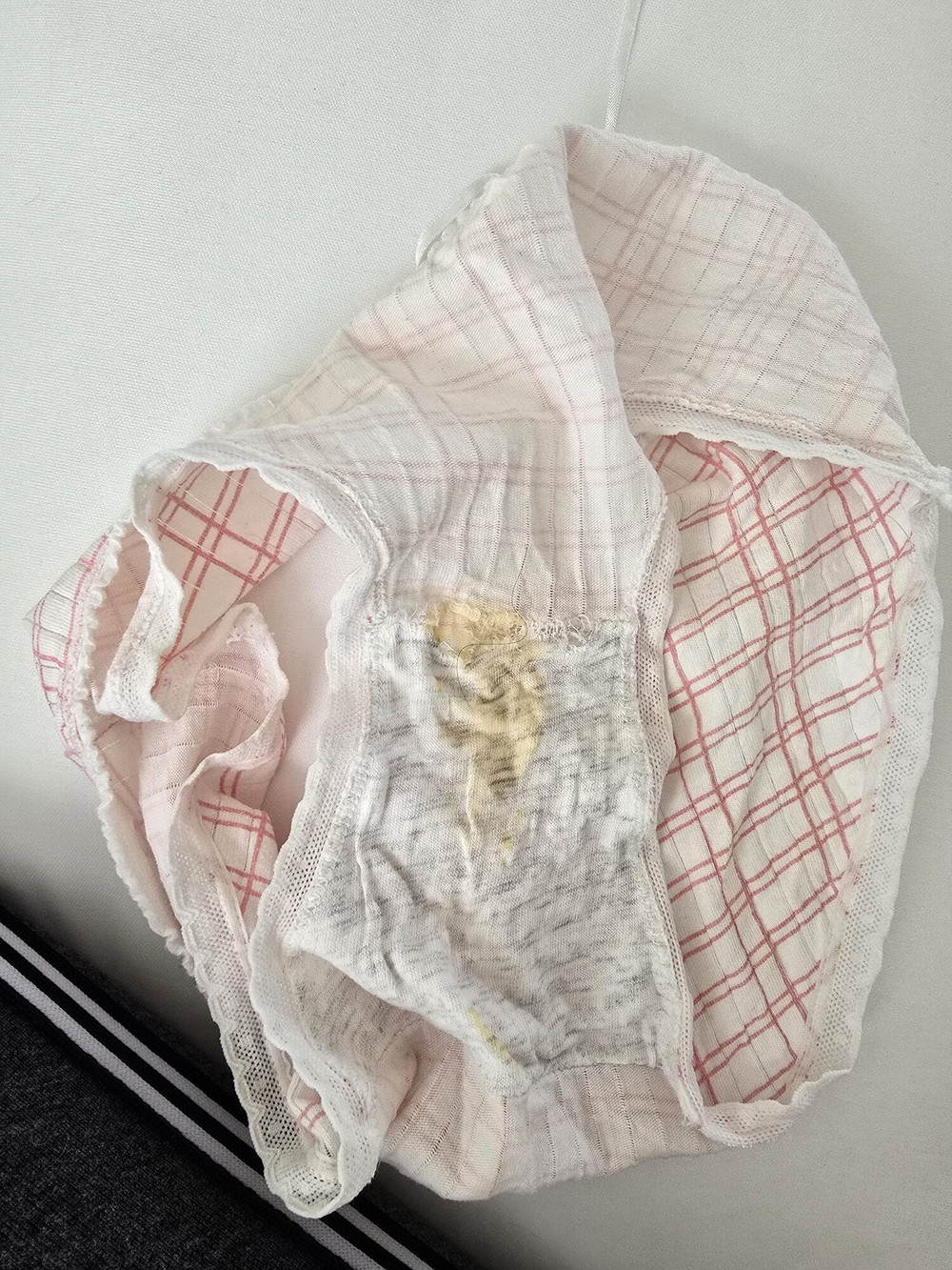 My Dirty panties for you to sniff and lick my juicy wetness #4