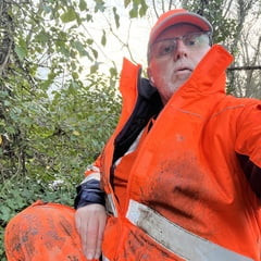 in worker gear