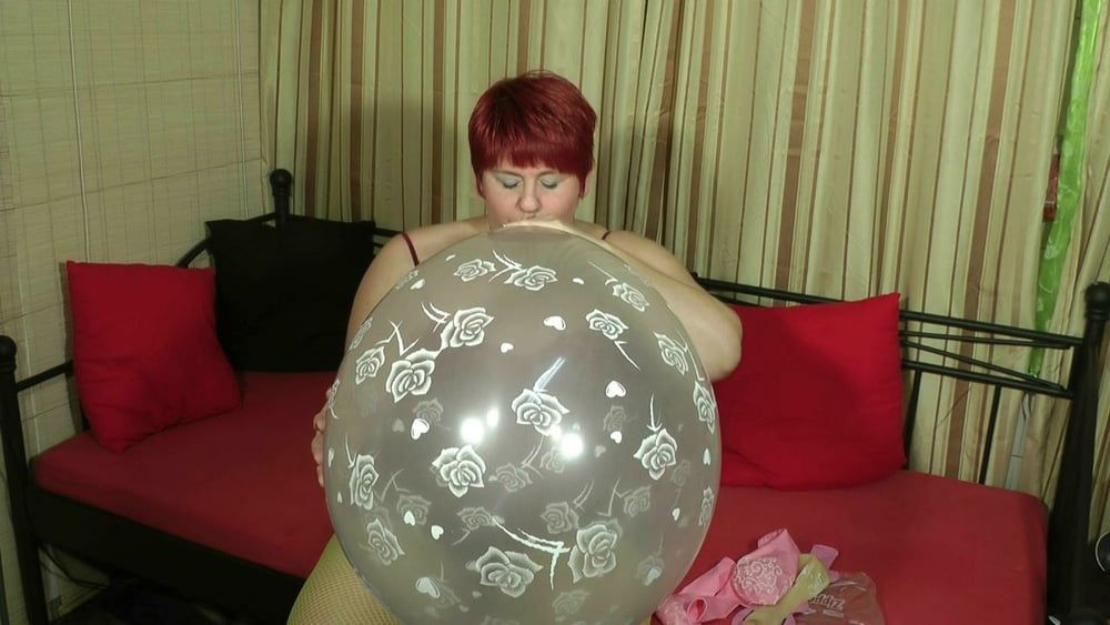 Large transparent balloon blown up ... #32